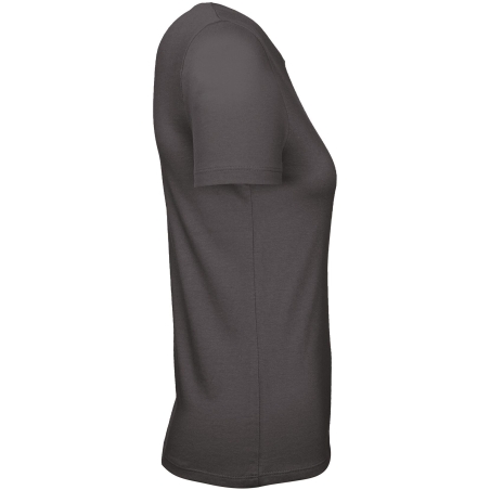 T-shirt femme col rond Noir 145 g/m² B&C E150 – vue 3