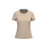 T-shirt antibactérien femme Beige (Light Sand) – WK. Designed To Work
