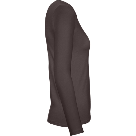 T-shirt manches longues femme Bear Brown B&C E150 – vue 3
