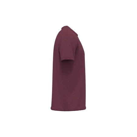 T-shirt Bio190 Bordeaux homme – Kariban (Wine Heather) – vue 3