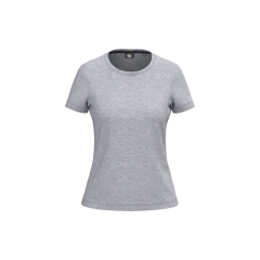 T-shirt antibactérien femme gris Oxford – WK. Designed To Work