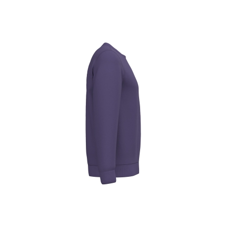 Sweat-shirt col rond unisexe Violet 280 g/m² Kariban – vue 3