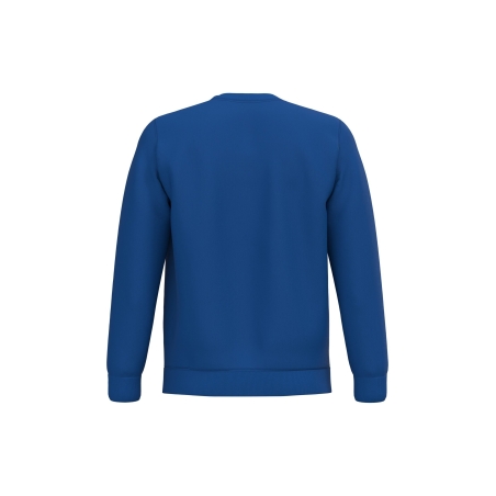 Sweat-shirt col rond unisexe Bleu Royal Kariban – vue 2
