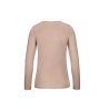 T-shirt manches longues femme Rose Millennial Pink B&C E150 – vue 2