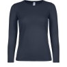 T-shirt manches longues femme Marine B&C E150