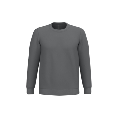 Sweat-shirt col rond unisexe Gris 280 g/m² Kariban