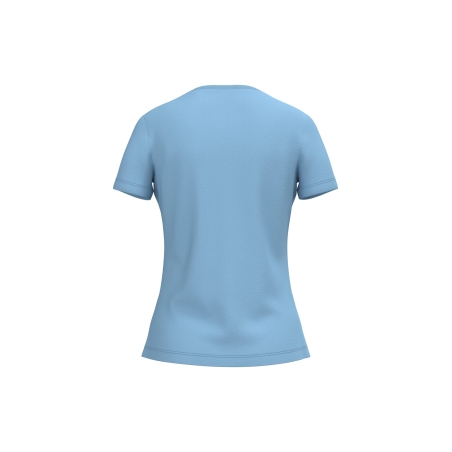 T-shirt antibactérien femme coupe droite coloris Ciel – WK. Designed To Work – vue 2