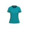T-shirt antibactérien femme coupe straight bleu WK. Designed To Work
