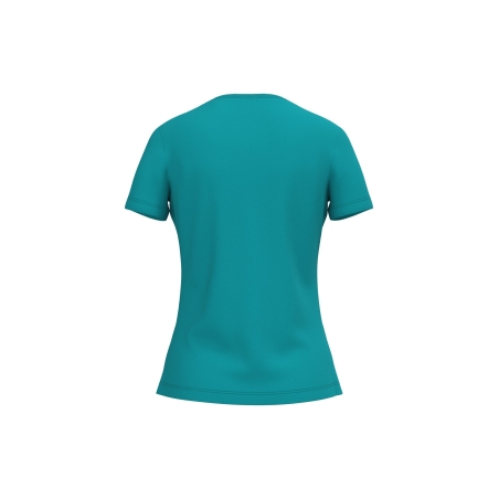 T-shirt antibactérien femme coupe straight bleu WK. Designed To Work – vue 2