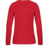 T-shirt manches longues femme Rouge B&C E150 – vue 2