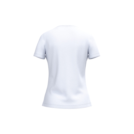 T-shirt antibactérien femme coupe droite blanc WK. Designed To Work – vue 2