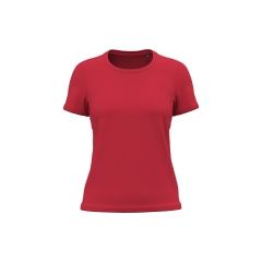 T-shirt Bio190 Femme Rouge Kariban – Coton Bio Personnalisable