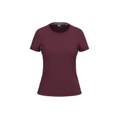 T-shirt antibactérien femme Bordeaux WK. Designed To Work