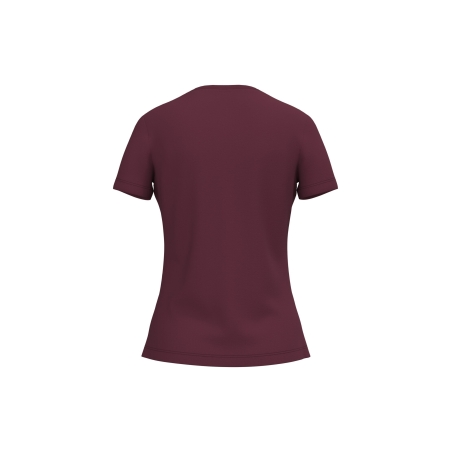 T-shirt antibactérien femme Bordeaux WK. Designed To Work – vue 2