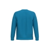 Sweat-shirt col rond unisexe Bleu Tropical Blue Kariban – vue 2