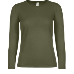 T-shirt manches longues femme Urban Khaki B&C E150