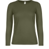 T-shirt manches longues femme Urban Khaki B&C E150