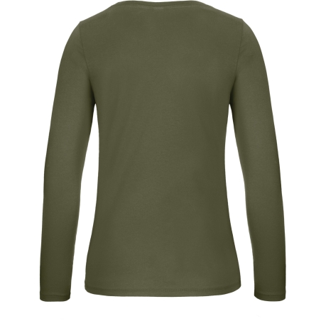 T-shirt manches longues femme Urban Khaki B&C E150 – vue 2