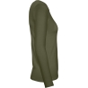 T-shirt manches longues femme Urban Khaki B&C E150 – vue 3