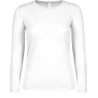 T-shirt manches longues femme Blanc B&C E150