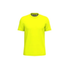 T-shirt haute visibilité Jaune unisexe écoresponsable WK. Designed To Work