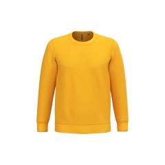 Sweat-shirt col rond unisexe Jaune 280 g/m² – Kariban (K474)