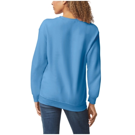 Sweat-shirt col rond Heavy Blend™ Bleu (Carolina Blue) – Gildan – vue 2