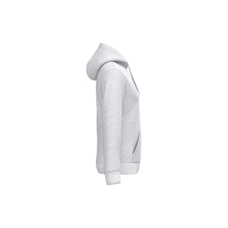Sweat-shirt capuche homme Gris (Ash Heather) Kariban – vue 3