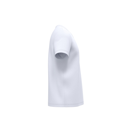 T-shirt col V écoresponsable antibactérien Blanc WK. Designed To Work – vue 3