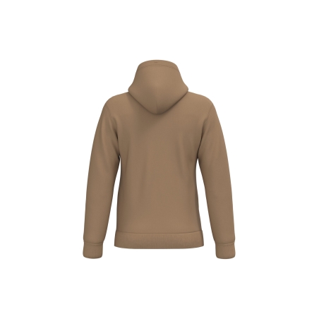 Sweat-shirt à capuche homme Kariban – Marron camel personnalisé – vue 2