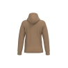 Sweat-shirt à capuche homme Kariban – Marron camel personnalisé – vue 2