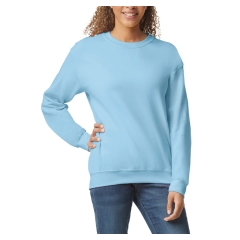 Sweat-shirt col rond Heavy Blend™ Bleu – Gildan