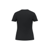 T-shirt col V écoresponsable antibactérien femme Noir – WK. Designed To Work – vue 2
