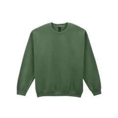 Sweat-shirt col rond Heavy Blend™ Vert Military Gildan