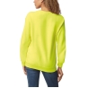 Sweat-shirt col rond Heavy Blend™ Jaune – Gildan – vue 2