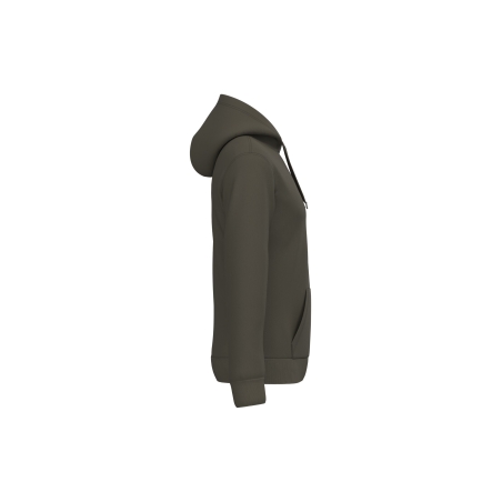 Sweat-shirt capuche Dark Khaki 280 g/m² Kariban – vue 3