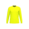 T-shirt manches longues jaune fluo écoresponsable WK. Designed To Work