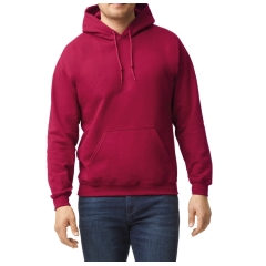 Sweat-shirt capuche Heavy Blend™ Rouge Gildan