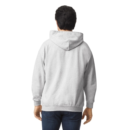 Sweat à capuche Heavy Blend™ Gildan Gris – 271 g/m² – vue 2