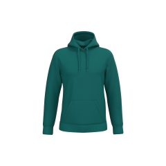 Sweat-shirt capuche homme vert Emerald Green Kariban