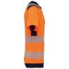 T-shirt sécurité recyclé manches courtes Orange WK. Designed To Work – vue 3
