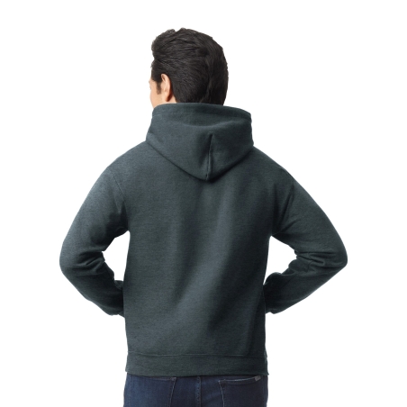 Sweat-shirt à capuche Heavy Blend™ Gris – Gildan – vue 2