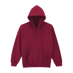 Sweat à capuche Heavy Blend™ Rouge Garnet – Gildan