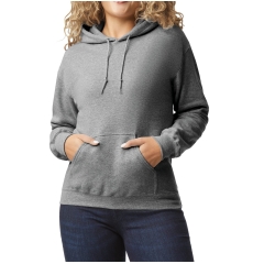 Sweat-shirt à capuche Heavy Blend™ Graphite chiné – Gildan