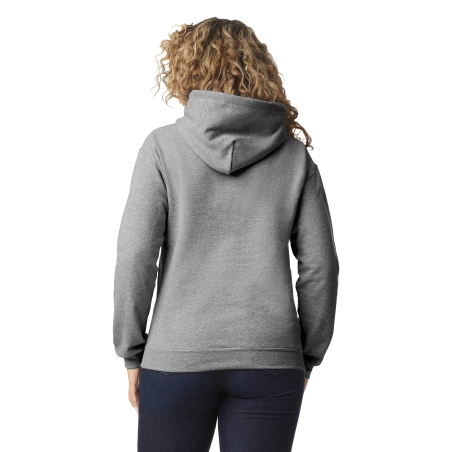 Sweat-shirt à capuche Heavy Blend™ Graphite chiné – Gildan – vue 2