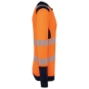 T-shirt sécurité manches longues recyclé Orange WK. Designed To Work – vue 3