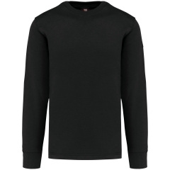 Sweat-shirt manches montées homme Noir WK. Designed To Work