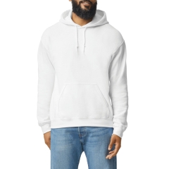 Sweat-shirt capuche Heavy Blend™ Blanc – Gildan
