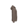Sweat-shirt capuche homme Kariban – Marron personnalisable – vue 3