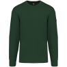 Sweat-shirt manches montées Vert Forest Green WK. Designed To Work